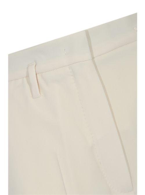 Pantalone a zampa Alabama in cady Bianco avorio MAX MARA STUDIO | 2526136131600008